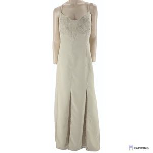 Stunning Crepe & Chiffon Gown
